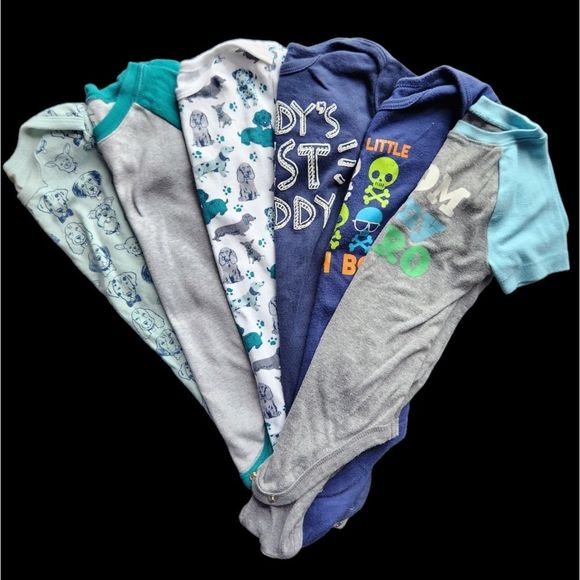 Baby boy onesies size 24mos - Picture 1 of 9